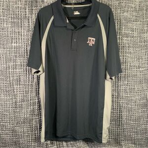 UNDER ARMOUR Texas A&M Logo Heat Gear Short Sleeve Men's Polo Shirt XXL #636